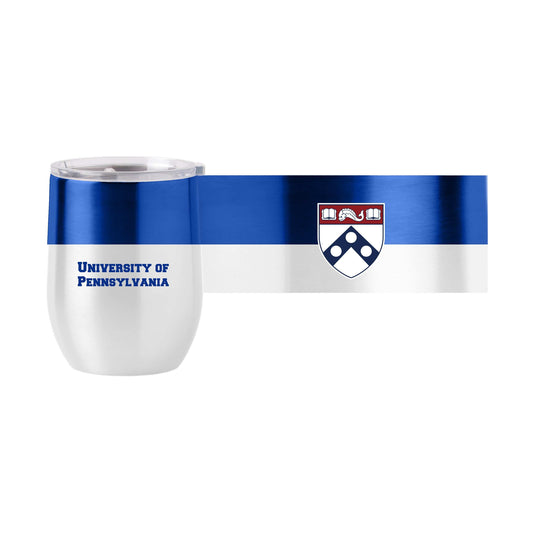 Penn 16oz Colorblock Stainless Curved Beverage - Logo Brands - Flyclothing LLC