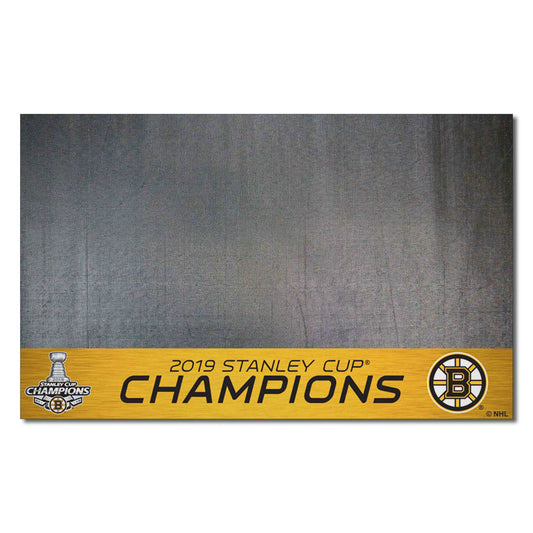 Pittsburgh Penguins Vinyl Grill Mat - 26in. x 42in., 2018 NHL Stanley Cup Champions - Pittsburgh Penguins