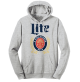 Miller Lite Logo Hooded Sweatshirt - Gray