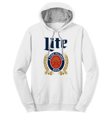 Miller Lite Logo Hooded Sweatshirt - Gray