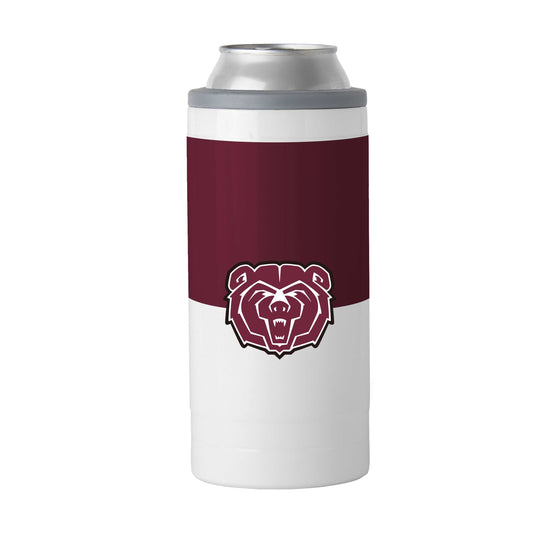 MO State 12oz Colorblock Slim Can Coolie - Logo Brands - Flyclothing LLC
