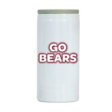 Missouri State 12oz Bubble Iridescent Slim Coolie - Logo Brands - Flyclothing LLC