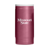 Missouri State 12oz Flipside Powdercoat SlimCan Coolie - Logo Brands - Flyclothing LLC