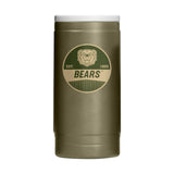 Missouri State 12oz Badge Powdercoat SlimCan Coolie - Logo Brands - Flyclothing LLC