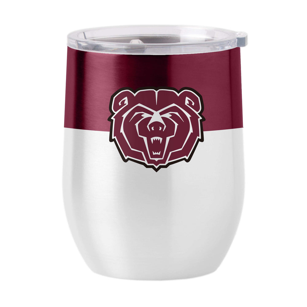 MO State 16oz Colorblock Stainless Curved Beverage - Logo Brands - Flyclothing LLC