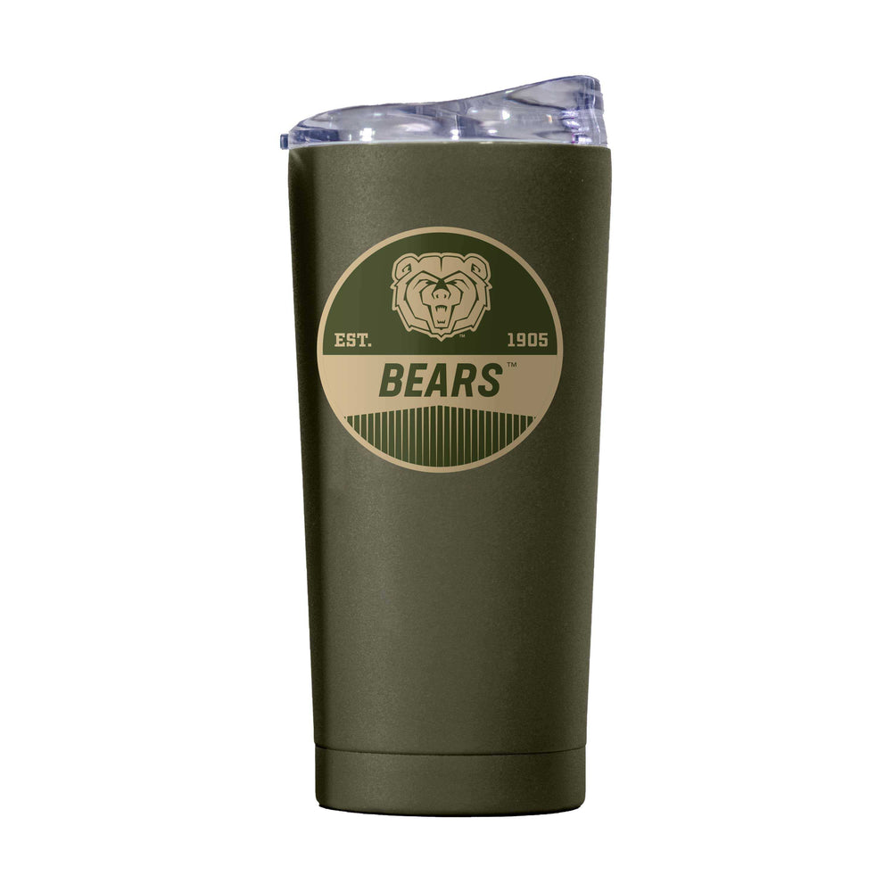Missouri State 20oz Badge Powder Coat Tumbler - Logo Brands - Flyclothing LLC