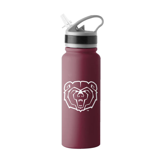 MO State 25oz Logo Stainless Single Wall Flip Top Bottle - Logo Brands - Flyclothing LLC