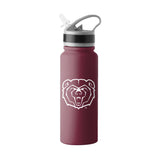 MO State 25oz Logo Stainless Single Wall Flip Top Bottle - Logo Brands - Flyclothing LLC