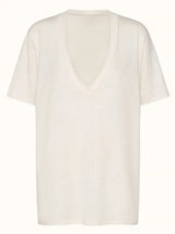 Solid V-Neck Short Sleeve T-Shirt - Trendsi - Flyclothing LLC