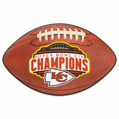 Kansas City Chiefs Football Rug - 20.5in. x 32.5in., 2020 Super Bowl LIV Champions - Kansas City Chiefs
