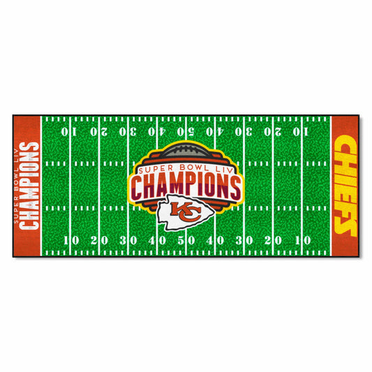 Kansas City Chiefs Football Field Runner 30" x 72" - Kansas City Chiefs