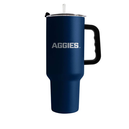 Utah State 40oz Flipside Powder Coat Tumbler - Logo Brands - Flyclothing LLC