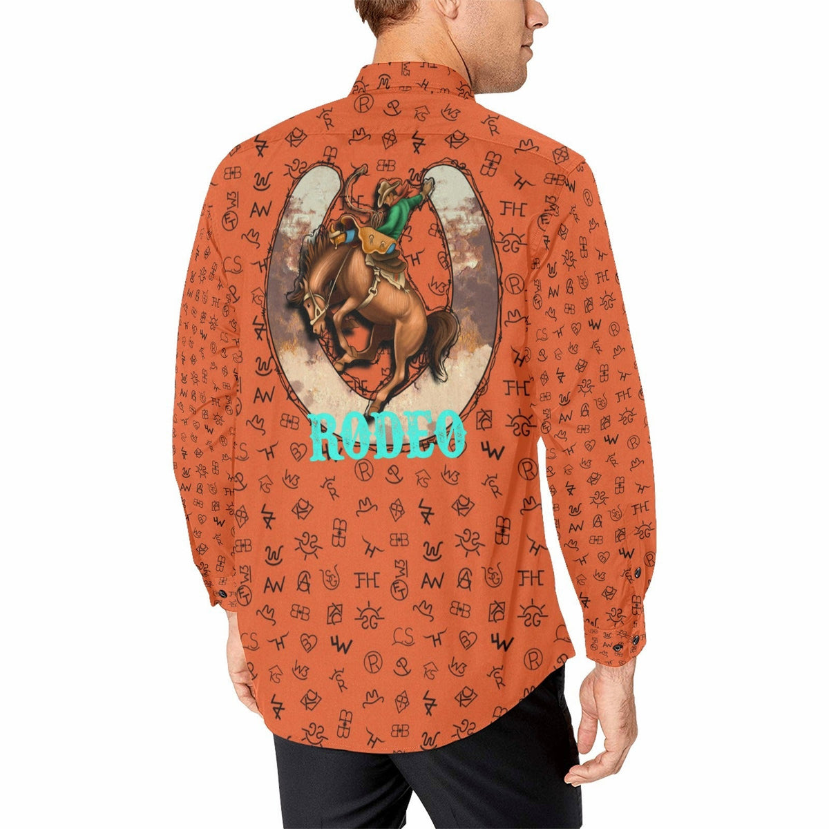 Baha Ranch Rust Brands Unisex Western Button Up Shirt