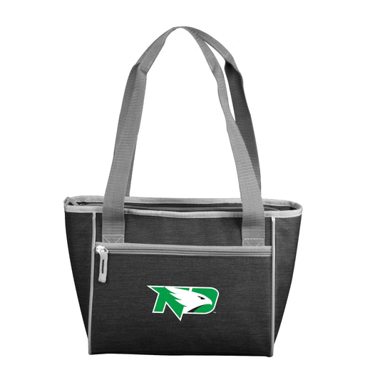 North Dakota Crosshatch 16 Can Cooler Tote - Logo Brands - Flyclothing LLC