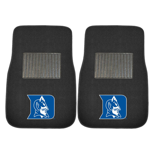 Duke Blue Devils Embroidered Car Mat Set - 2 Pieces - Duke