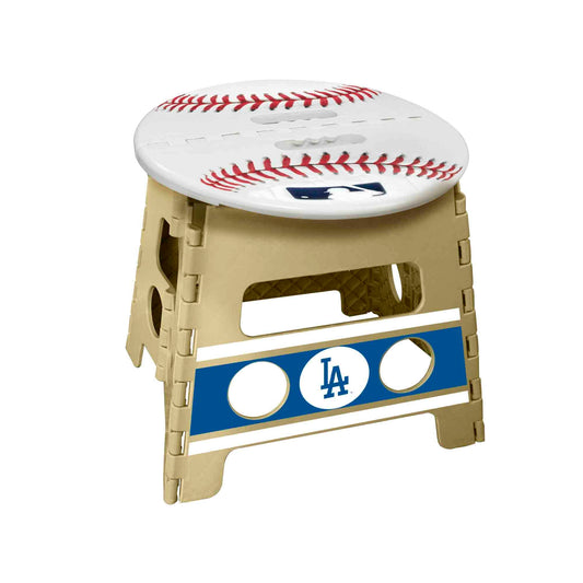 Los Angeles Dodgers Folding Step Stool - 13in. Rise - Los Angeles Dodgers