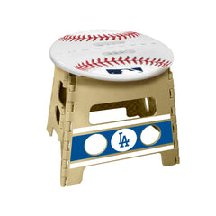 Los Angeles Dodgers Folding Step Stool - 13in. Rise - Los Angeles Dodgers