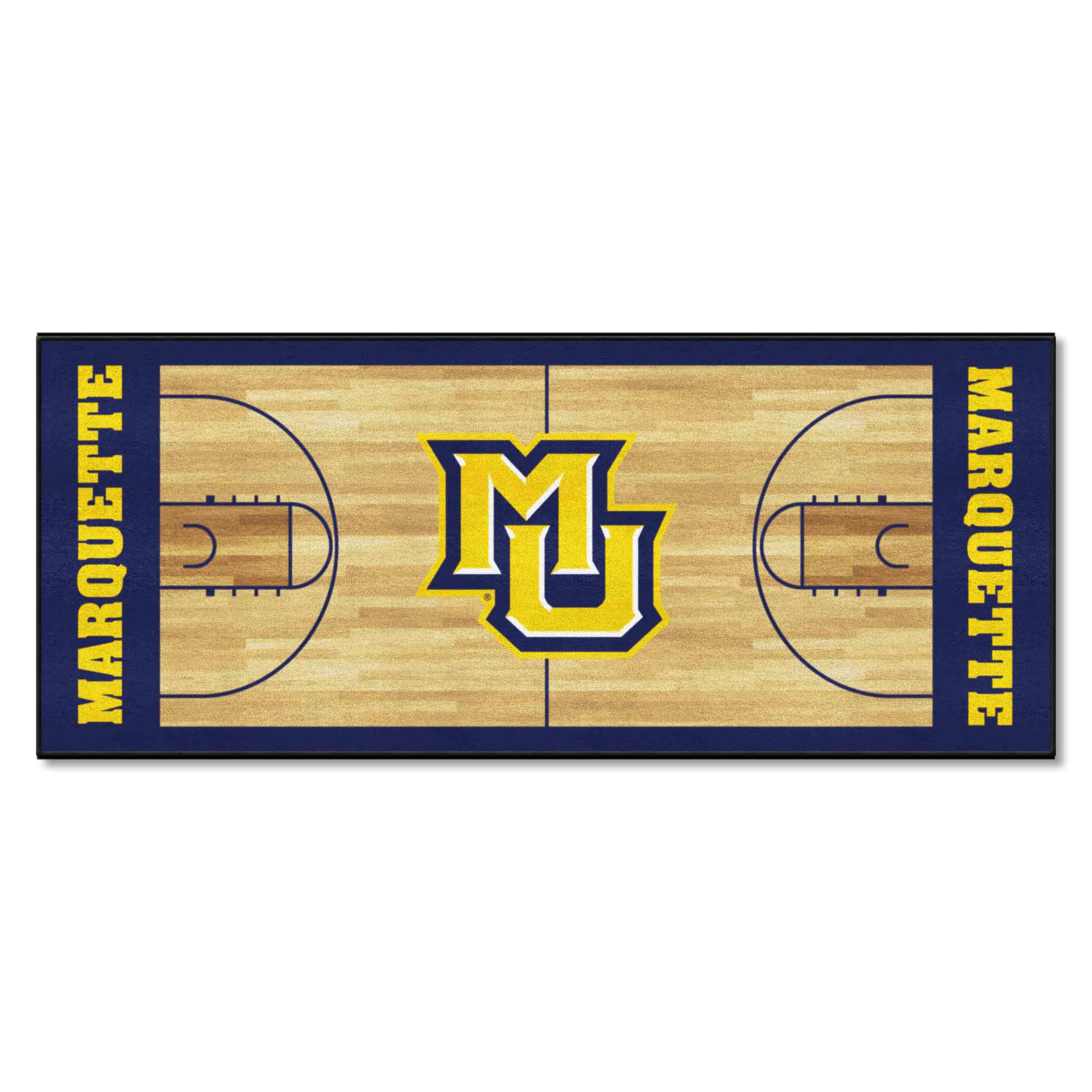 Marquette Golden Eagles Court Runner Rug - 30in. x 72in. - Marquette