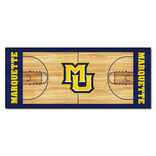 Marquette Golden Eagles Court Runner Rug - 30in. x 72in. - Marquette