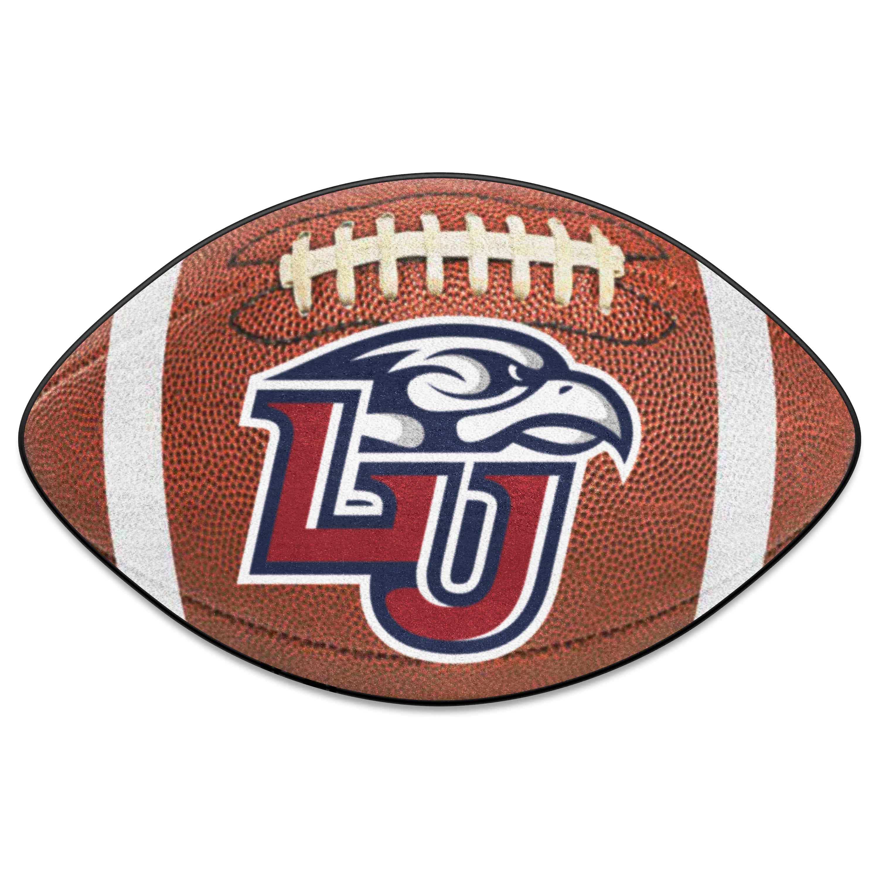 Liberty Flames Football Rug - 20.5in. x 32.5in. - Liberty