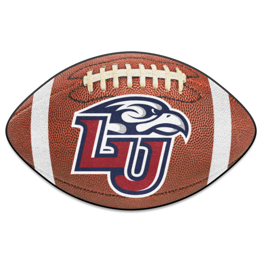 Liberty Flames Football Rug - 20.5in. x 32.5in. - Liberty