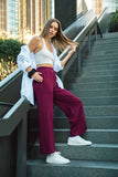 Pantalones anchos con cordón y bolsillos de talla grande de Umgee