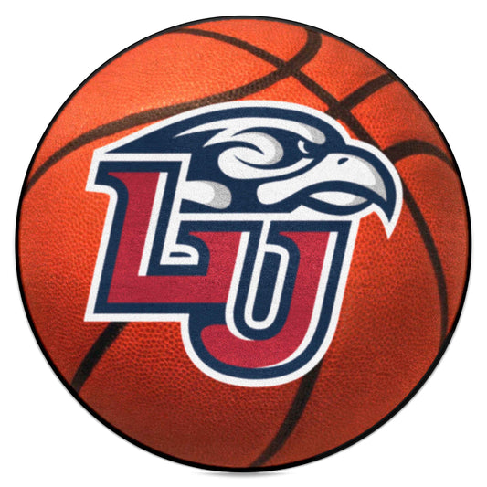 Liberty Flames Basketball Rug - 27in. Diameter - Liberty
