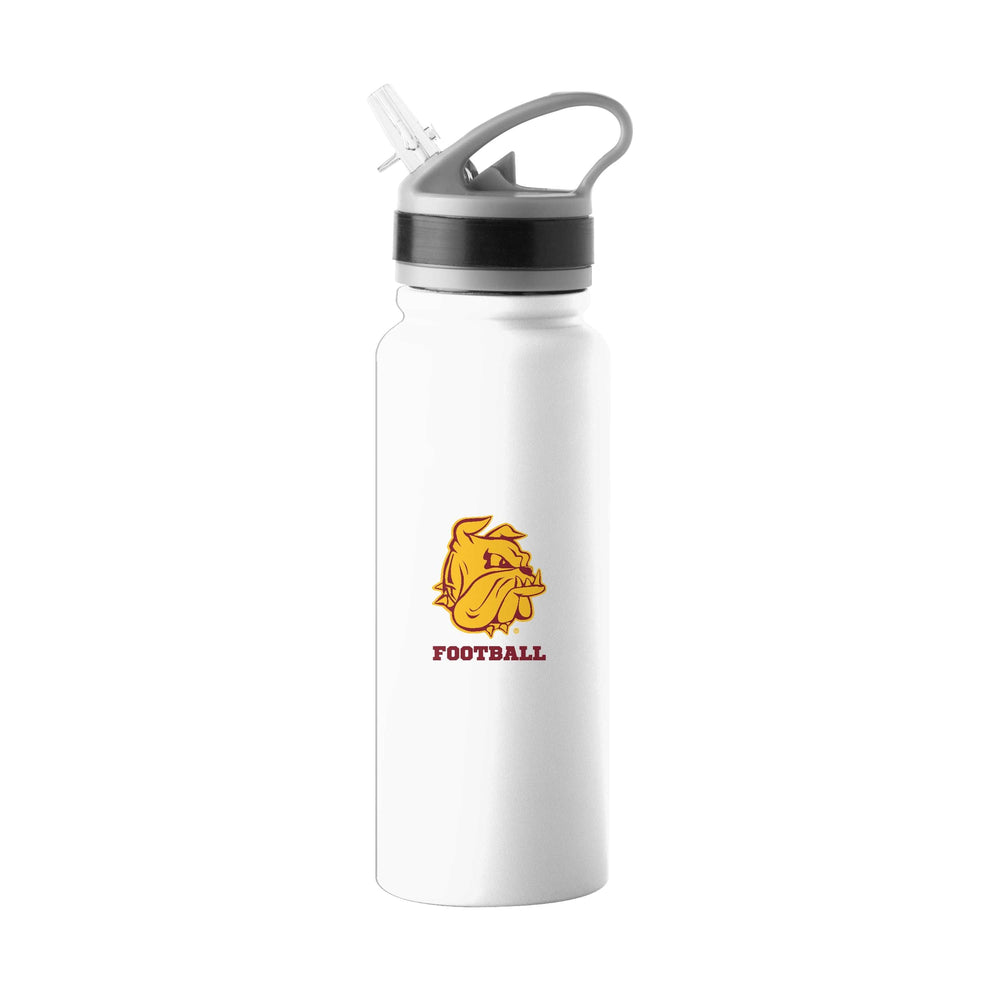 Minnesota Duluth 25oz White Football SingleWall FlipTop Bottle - Logo Brands - Flyclothing LLC