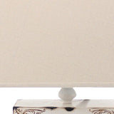 7 X 7 X 22 White Vintage Metal Clock Base - Table Lamp - Homeroots - Flyclothing LLC