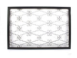 43" X 63" Black Metal Wall Decor - Homeroots