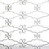 43" X 63" Black Metal Wall Decor - Homeroots - Flyclothing LLC