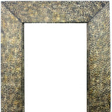 Bronze Rectangle Accent Metal Mirror - Homeroots