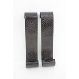 5" X 5" X 23.25" Brown, Vintage, Metal - Wall Candle Holder Sconce Set - Homeroots - Flyclothing LLC