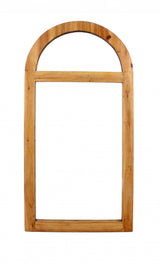 Brown Arch Accent Mirror - Homeroots - Flyclothing LLC