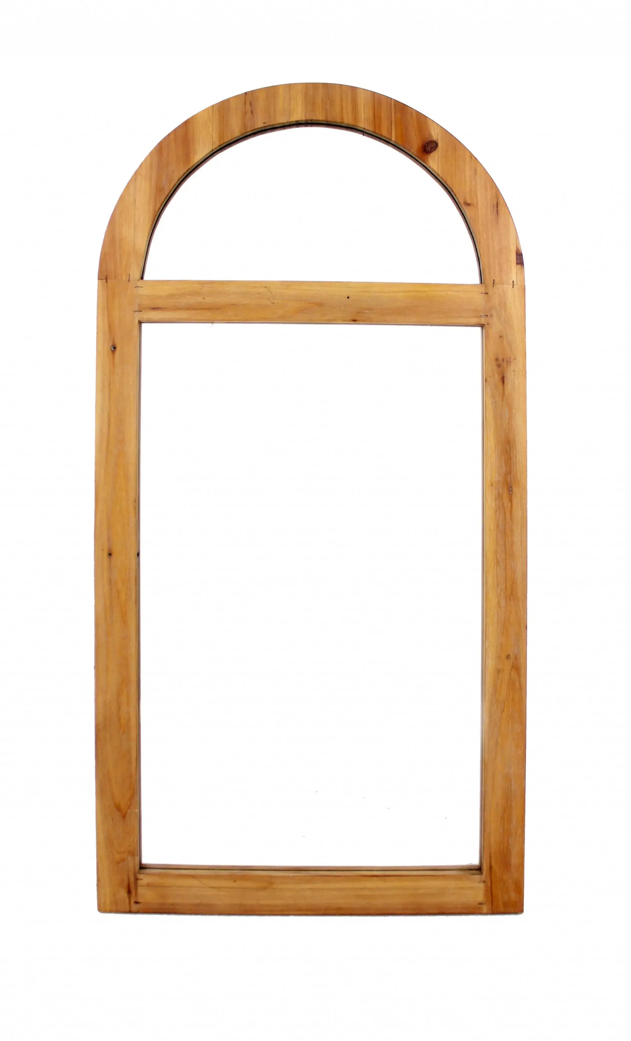 Brown Arch Accent Mirror - Homeroots - Flyclothing LLC