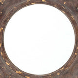 Bronze Hexagon Accent Mirror - Homeroots