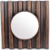 Bronze Square Accent Metal Mirror - Homeroots - Flyclothing LLC