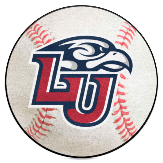 Liberty Flames Baseball Rug - 27in. Diameter - Liberty