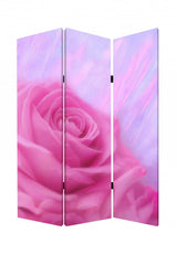 48 X 72 Multi Color Wood Canvas Flourish Screen - Homeroots - Flyclothing LLC