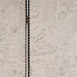80 X 84 Beige Wood & Fabric Screen - Homeroots - Flyclothing LLC