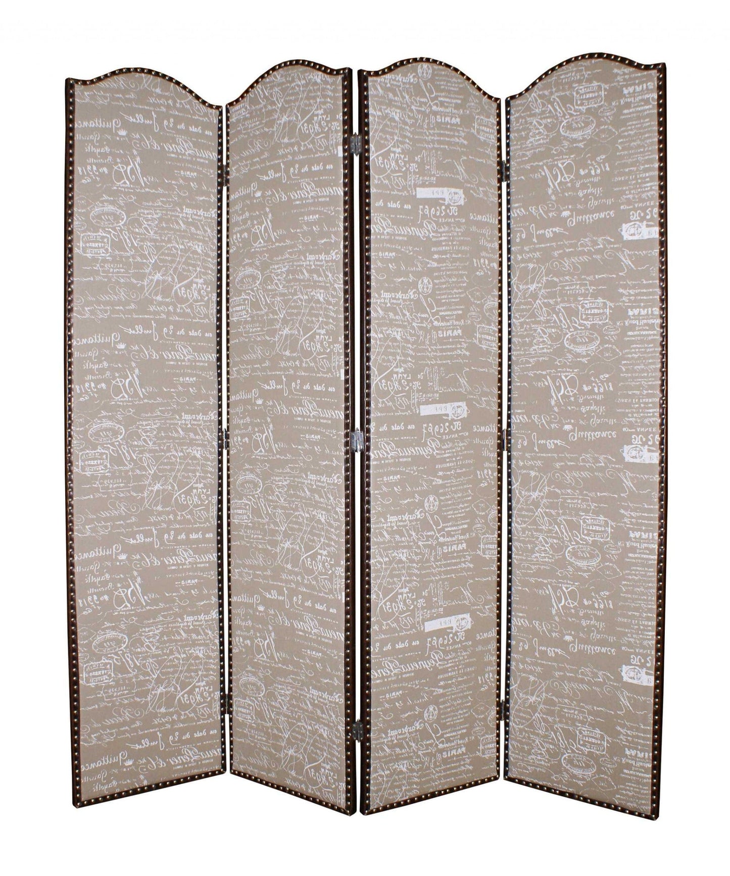 80 X 84 Tan Wood Galore Screen - Homeroots - Flyclothing LLC
