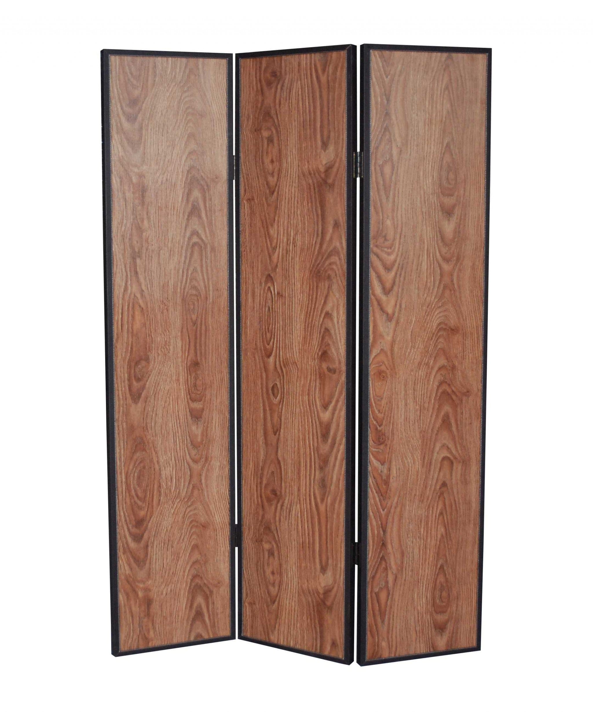 47 X 71 Brown Wood Screen - Homeroots - Flyclothing LLC