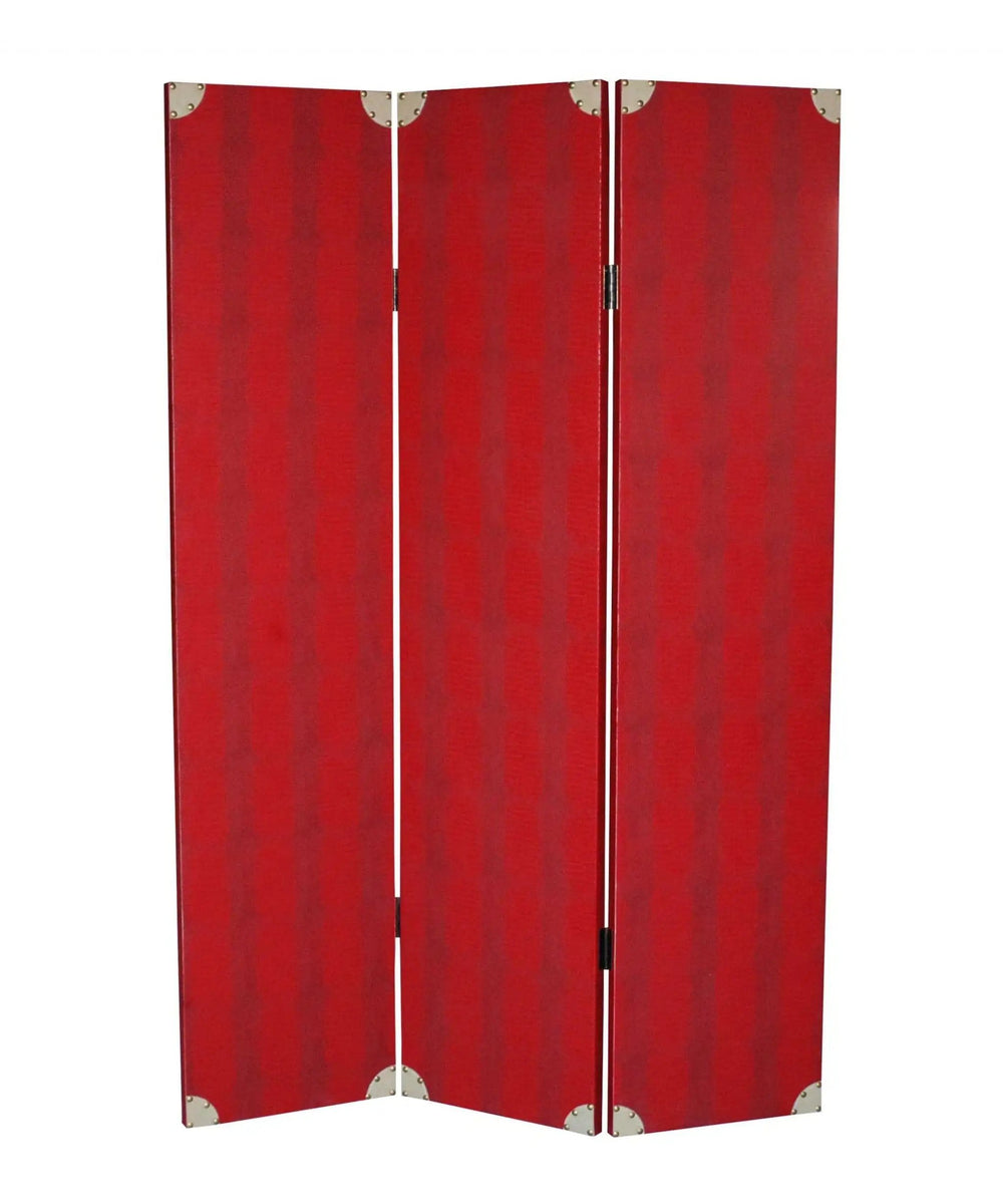 47 X 71 Red Wood Screen - Homeroots - Flyclothing LLC