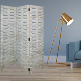 63 X 72 White Wood Garden Screen - Homeroots - Flyclothing LLC