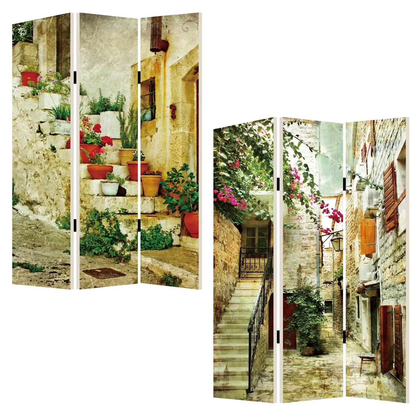 48 X 72 Multi Color Spanish Tidings Screen - Homeroots - Flyclothing LLC