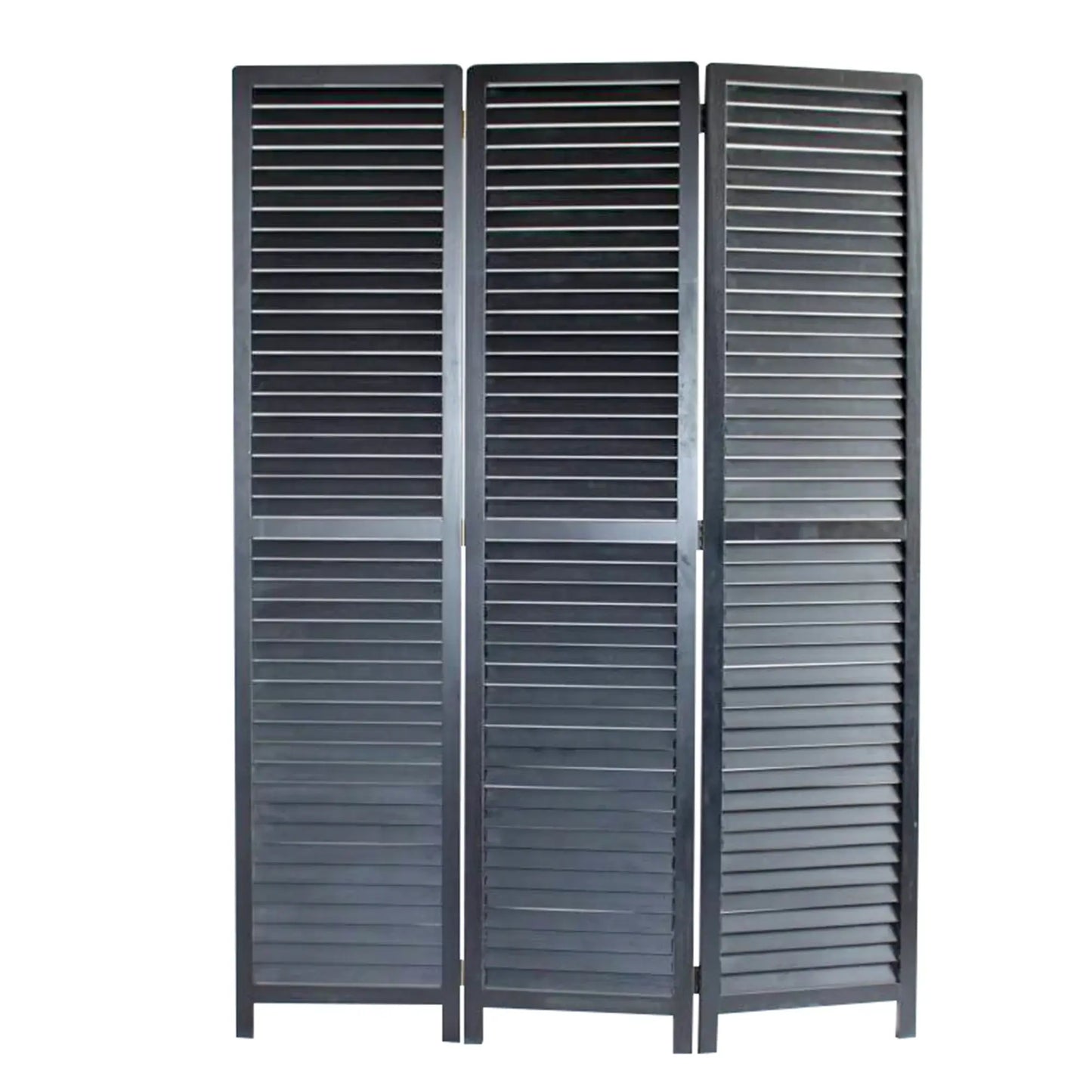 47 X 67 Black Wood Screen - Homeroots - Flyclothing LLC