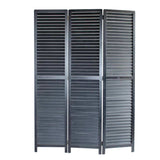47 X 67 Black Wood Screen - Homeroots - Flyclothing LLC