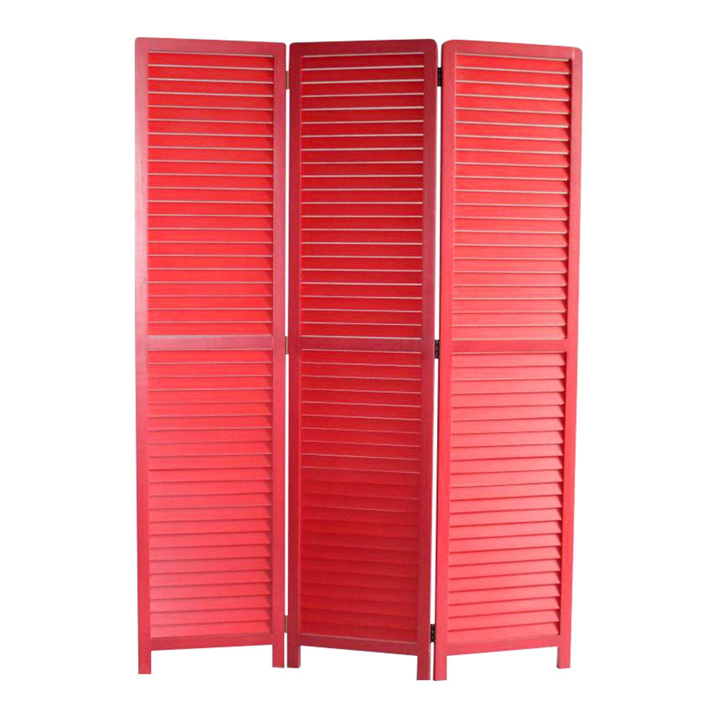 47 X 67 Red Wood Screen - Homeroots - Flyclothing LLC