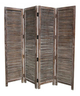 80 X 84 Brown Wood Screen - Homeroots - Flyclothing LLC