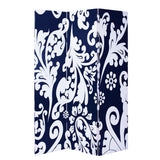 48" X 72" Multi Color Wood Canvas 3 Panel Screen - Homeroots - Flyclothing LLC